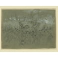 thumbnail image 1 of Print: The Charge Of The 8th Vermont At The Battle Of Winchester, 1864, 1 of 4