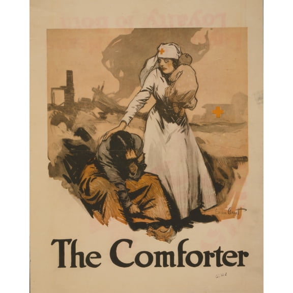 Print: The Comforter, 1918