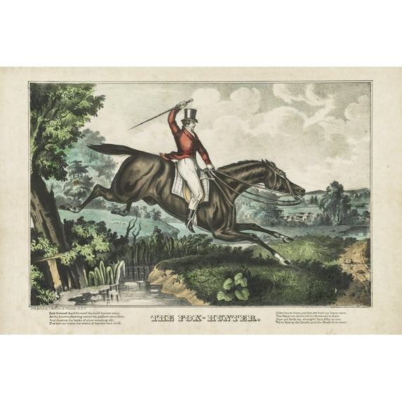 Print: The Fox-Hunter