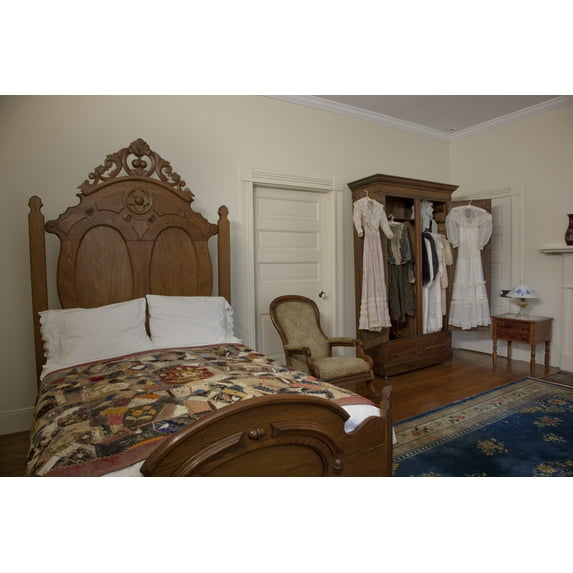 Print: The Grounds And Interiors Of Ivy Green, The House Where Helen