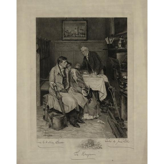 Print: The Honeymoon, 1900