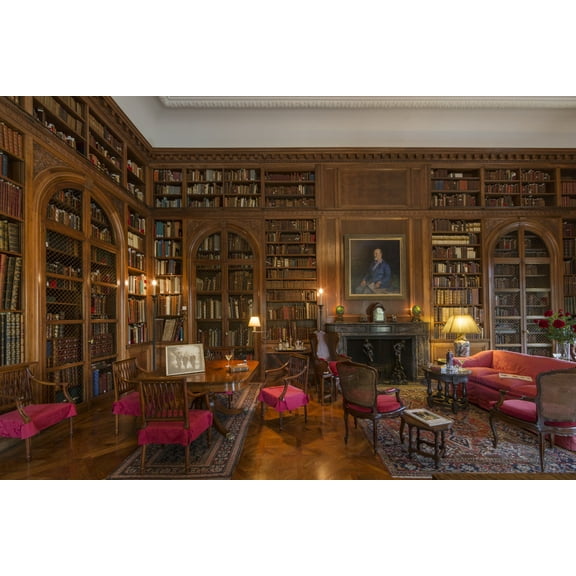 Print: The John Work Garrett Library, Part Of The Johns Hopkins Sheridan