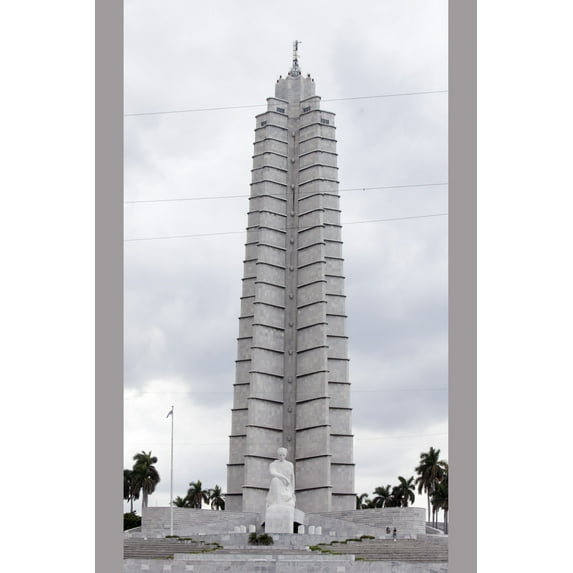 Print: The Jose Marti Memorial On Revolution Square In Havana, Cuba, 2010