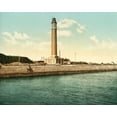 thumbnail image 1 of Print: The Lighthouse, Dunkirk, France, circa 1890, 1 of 4