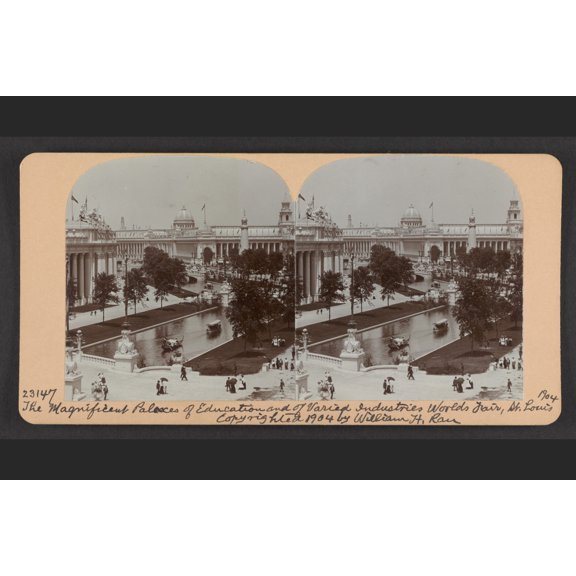 Print: The Magnificent Palaces Of Education And Varied Industries, World's