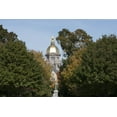 thumbnail image 1 of Print: The Main Building's Gold Dome Topped By A Golden Statue Of St. Mary, 1 of 4