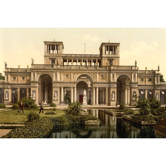 Print: The Orangery, Potsdam, Berlin, Germany, circa 1890