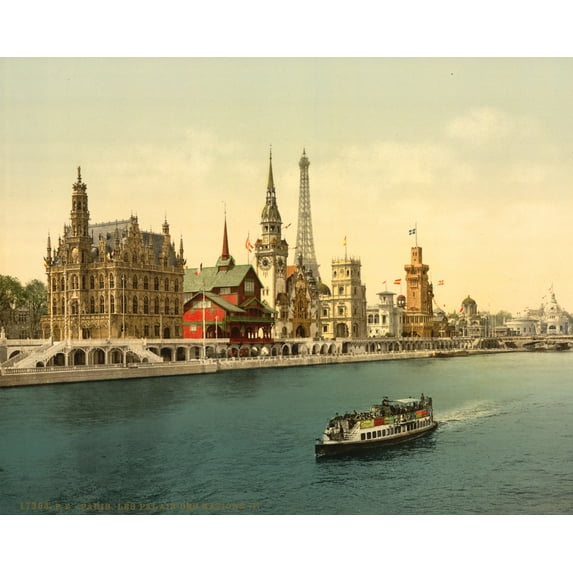 Print: The Pavilions Of The Nations, III, Exposition Universal, 1900