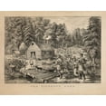 thumbnail image 1 of Print: The Pioneer's Home: On The Western Frontier, 1867, 1 of 4