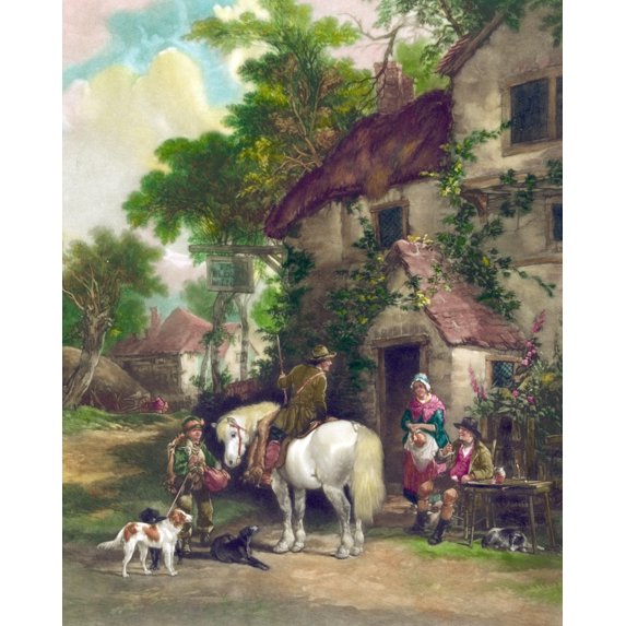 Print: The Plough Inn