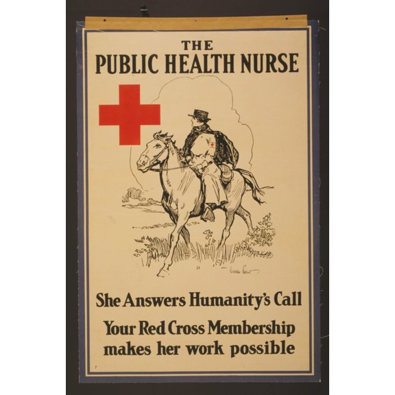 Print: The Public Health Nurse She Answers Humanity's Call : Your Red
