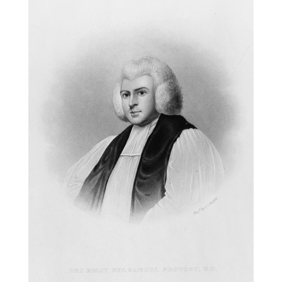 Print: The Right Rev. Samuel Provost i.e. Provoost, D.D., First Bishop Of
