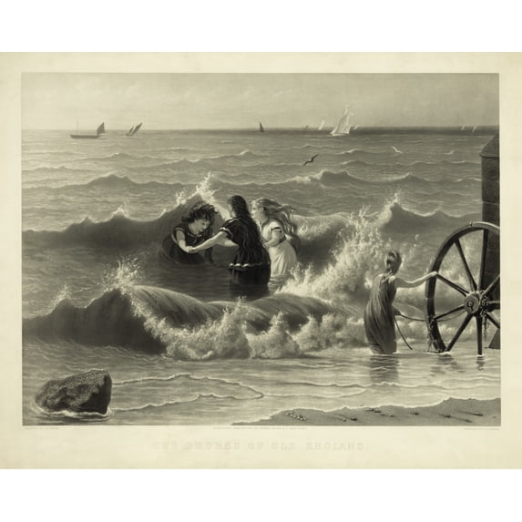 Print: The Shores Of Old England, 1881