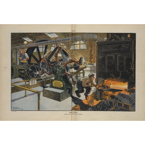 Print: The Stoker, 1911