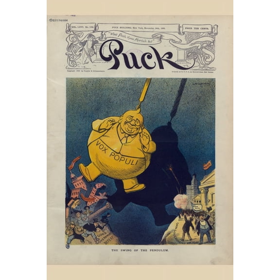 Print: The Swing Of The Pendulum, 1909