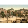 thumbnail image 1 of Print: The Tivoli Park Entrance, Copenhagen, Denmark, circa 1890, 1 of 4