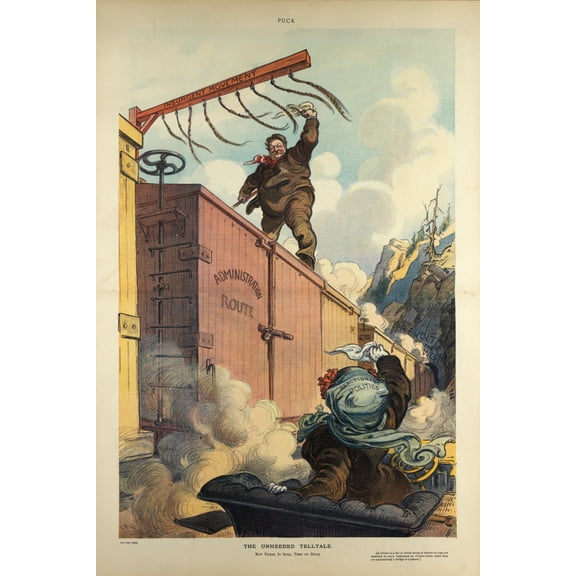 Print: The Unheeded Telltale, 1909