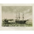 thumbnail image 1 of Print: The United States Frigate Constitution - At Anchor Off Fort Adams, 1 of 4