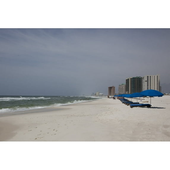 Print: The White Sands Of The Beaches On The Gulf Coast Are Breathtaking