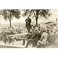 thumbnail image 1 of Print: Theodore Roosevelt Standing On A Table Speaking To A Seated, 1 of 4