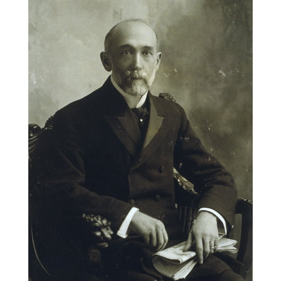 Print: Thomas C. Platt, Three-Quarter Length Portrait, Seated In Chair