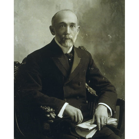 Print: Thomas C. Platt, Three-Quarter Length Portrait, Seated In Chair
