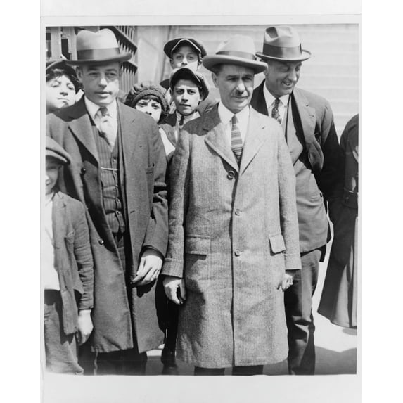 Print: Three Detectives Responsible For The Capture Of The Bobbed Hair