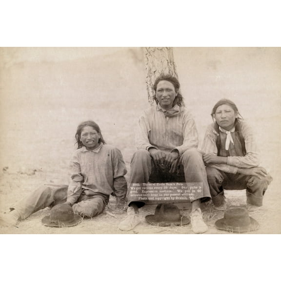 Print: Three Of Uncle Sam's Pets. We Get Rations Every 29 Days. Our Pulse