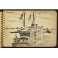 thumbnail image 1 of Print: Thursday, Sketch by Victor Lundy, 1944, 1 of 4