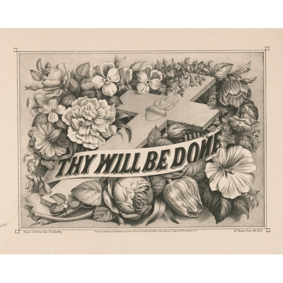 Print: Thy Will Be Done, 1874
