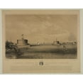 thumbnail image 1 of Print: Timby's Cordon Of Revolving Towers, For Harbor Defence, 1 of 4