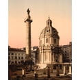 thumbnail image 1 of Print: Trajan's Pillar, Rome, Italy, circa 1890, 1 of 4