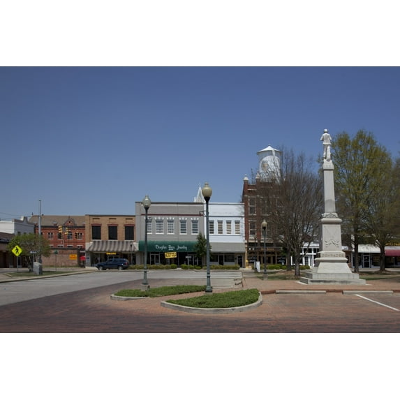 Print: Troy, A City In Pike County, Alabama, 2010