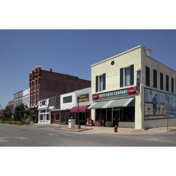 Print: Troy, A City In Pike County, Alabama, 2010