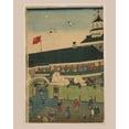 thumbnail image 1 of Print: Tsukiji Hotel, circa 1850, 1 of 4