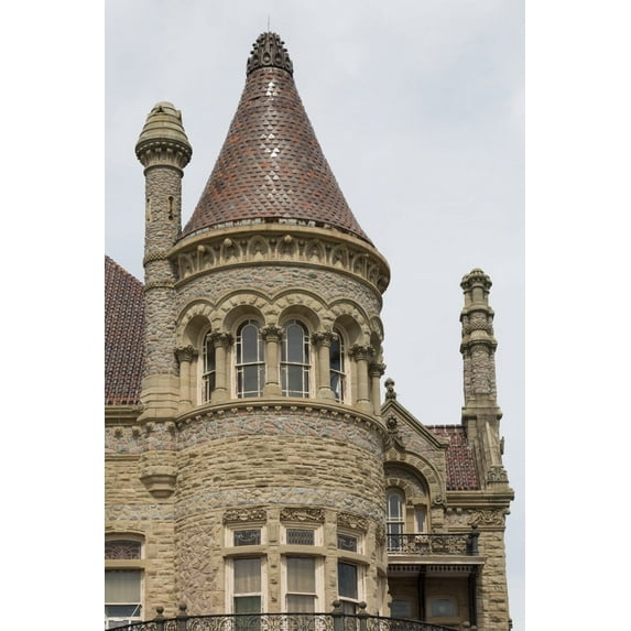 Print: Turret Of Bishop's Palace, Also Known As Gresham's Castle, An