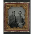 thumbnail image 1 of Print: Two Unidentified Soldiers In Confederate Uniforms, circa 1861, 1 of 4