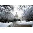 thumbnail image 1 of Print: U.S. Capitol On A Winter Day, Washington, D.C., circa 1980, 1 of 4