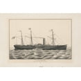 thumbnail image 1 of Print: U.S. Mail Steam Ship Atlantic, 1850, 1 of 4