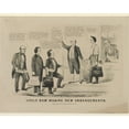 thumbnail image 1 of Print: Uncle Sam Making New Arrangements, 1860, 1 of 4