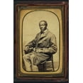 thumbnail image 1 of Print: Unidentified African American Man, Full-Length Portrait, Seated, 1 of 4