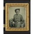 thumbnail image 1 of Print: Unidentified Soldier In Maryland Confederate Cavalry Uniform With, 1 of 4