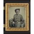 thumbnail image 1 of Print: Unidentified Soldier In Maryland Confederate Cavalry Uniform With, 1 of 4