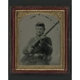 thumbnail image 1 of Print: Unidentified Soldier In Union Corporal's Uniform, Infantry Kepi, 1 of 4
