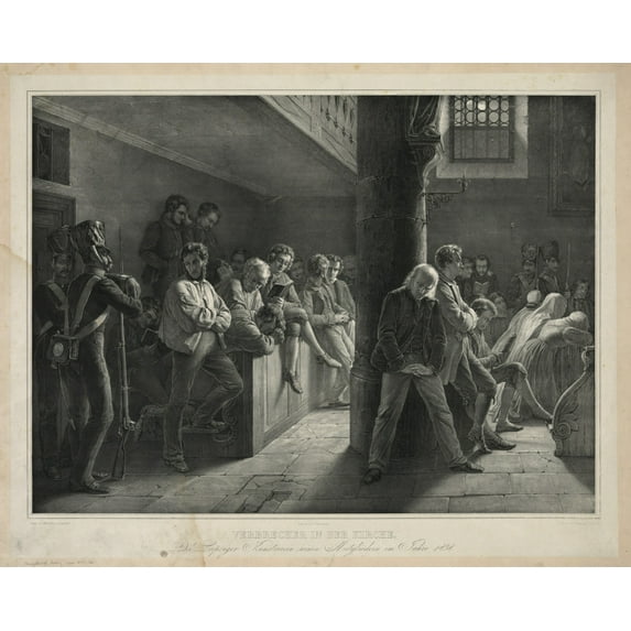 Print: Verbrecher In Der Kirche
