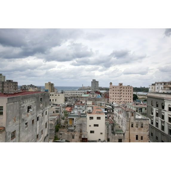 Print: View Of Havana, Cuba, From Parkview Hotel, 2010
