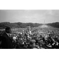 thumbnail image 1 of Print: View Of The Huge Crowd From The Lincoln Memorial To The Washington, 1 of 4