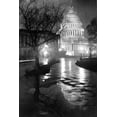 thumbnail image 1 of Print: View Of The U.S. Capitol, At Night, In Rain, 1919, 1 of 4