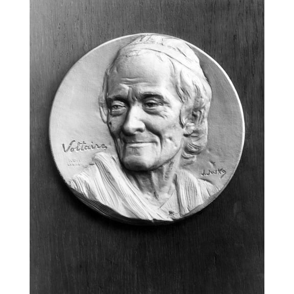 Print: Voltaire, Bust Portrait, Facing Left, 1913