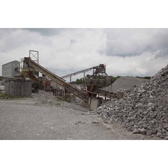 Print: Vulcan Materials Company Limestone Quarry, Tuscumbia, Alabama, 2010